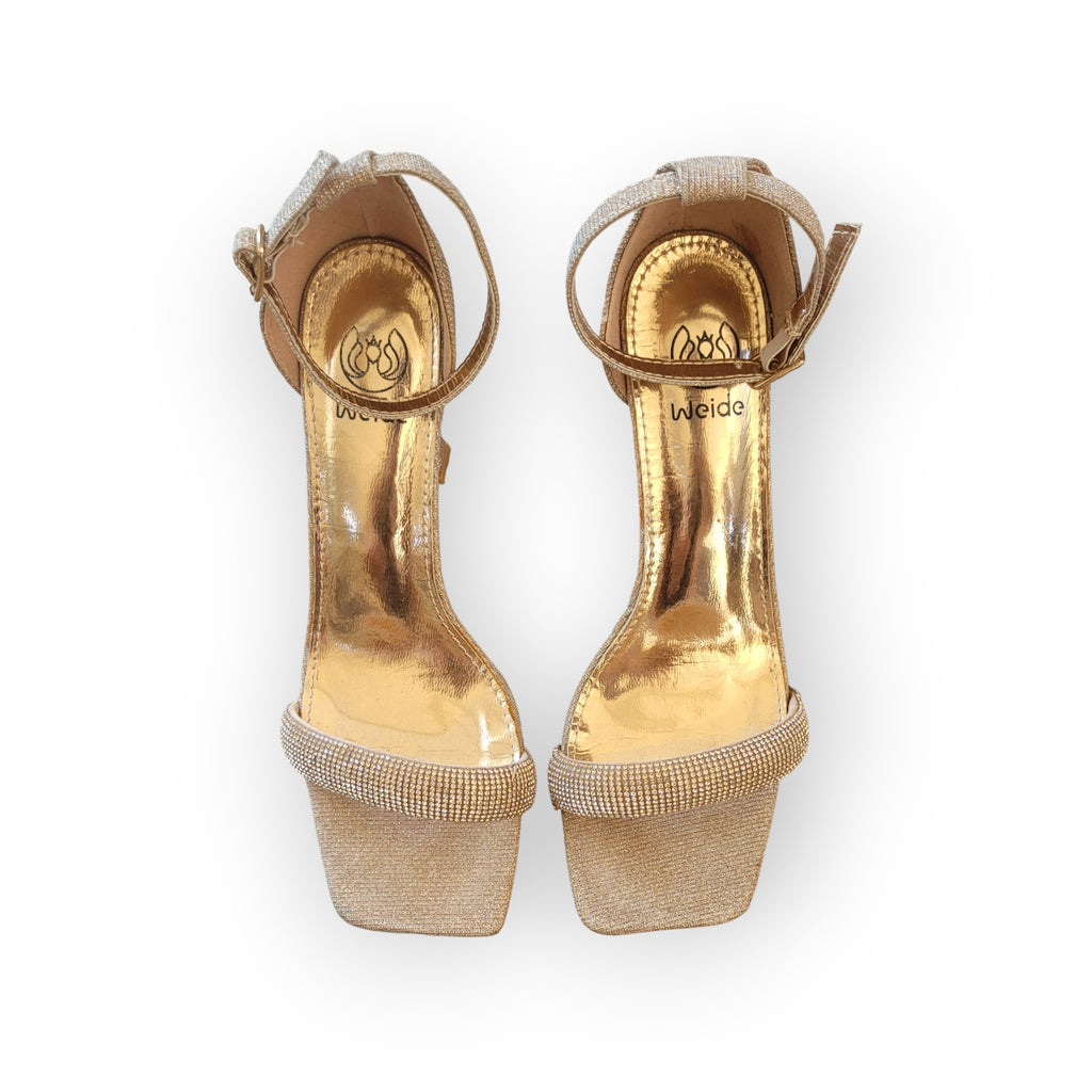 SANDALIAS WEIDE DORADAS