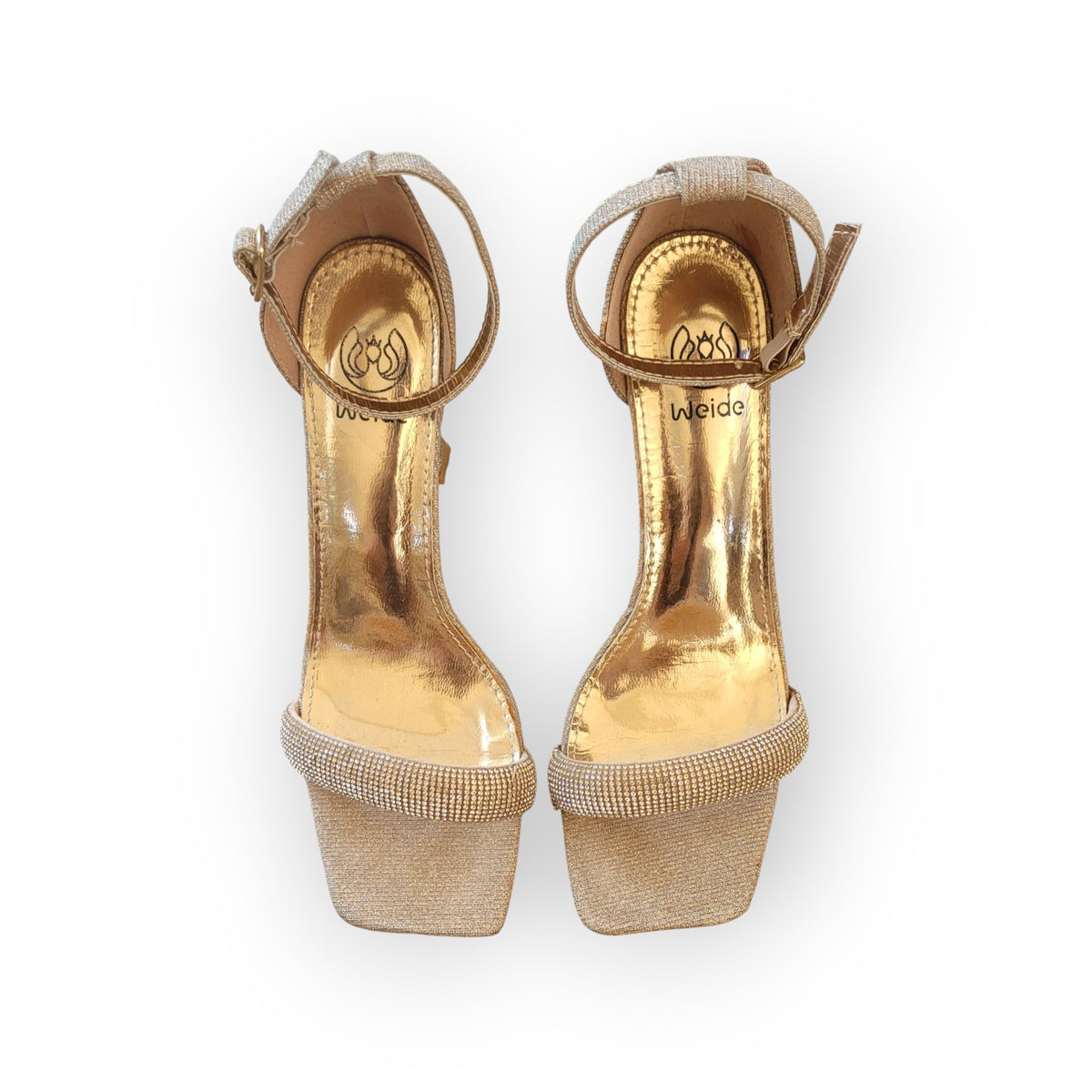 SANDALIAS WEIDE DORADAS
