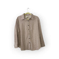BLUSA BLANCO/CAFE