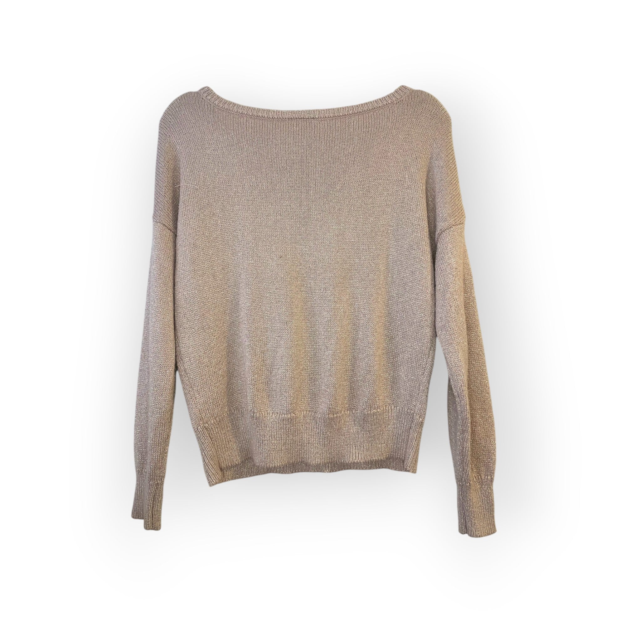 SWEATER H&M ROSADO (BRILLO)