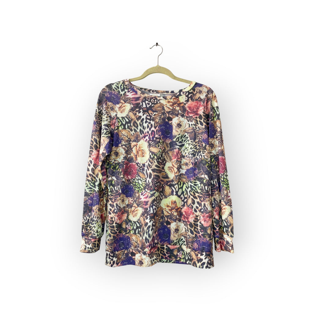POLERA DISEÑO FLORES