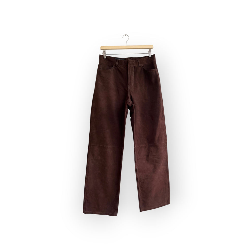 PANTALON ZARA CUERO