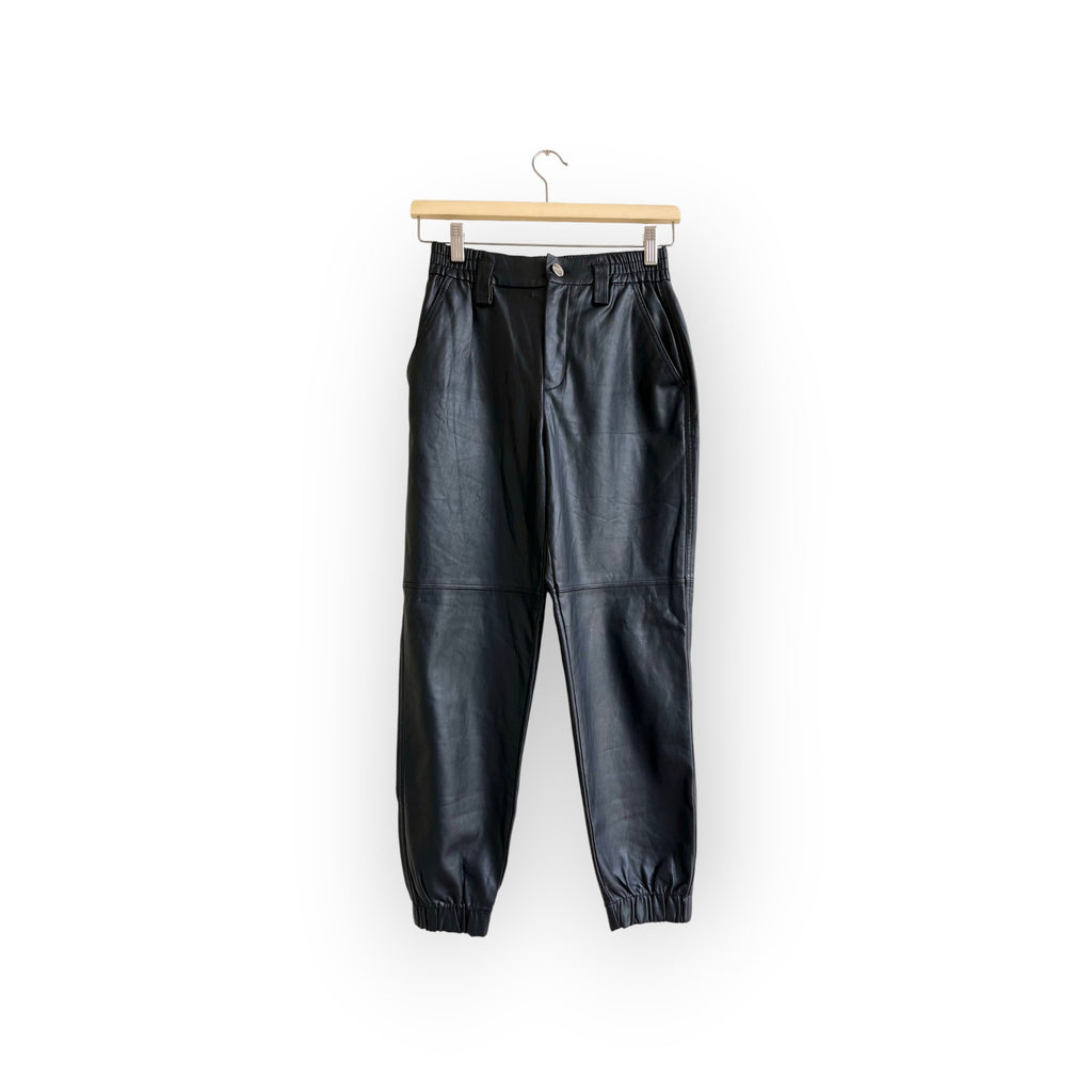 PANTALON BERSHKA ECOCUERO