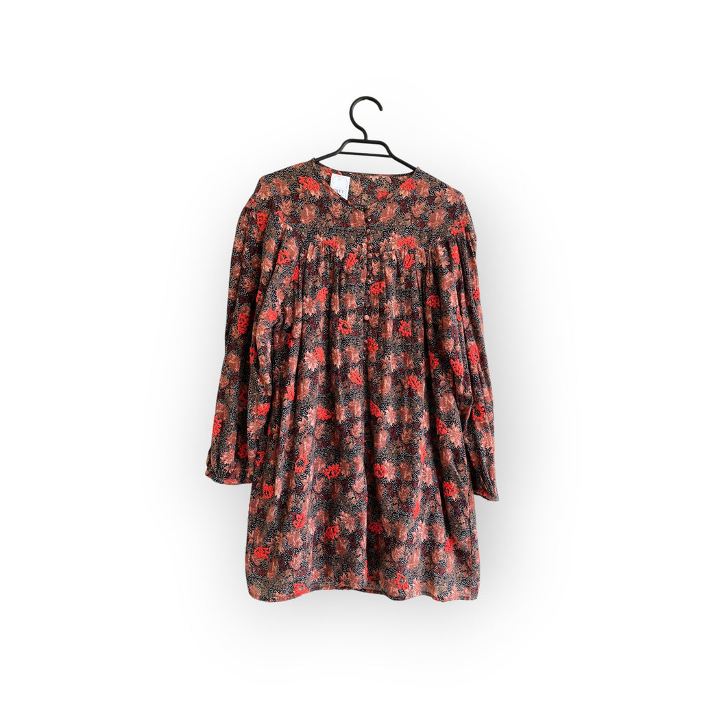 VESTIDO FLORES BORDADO