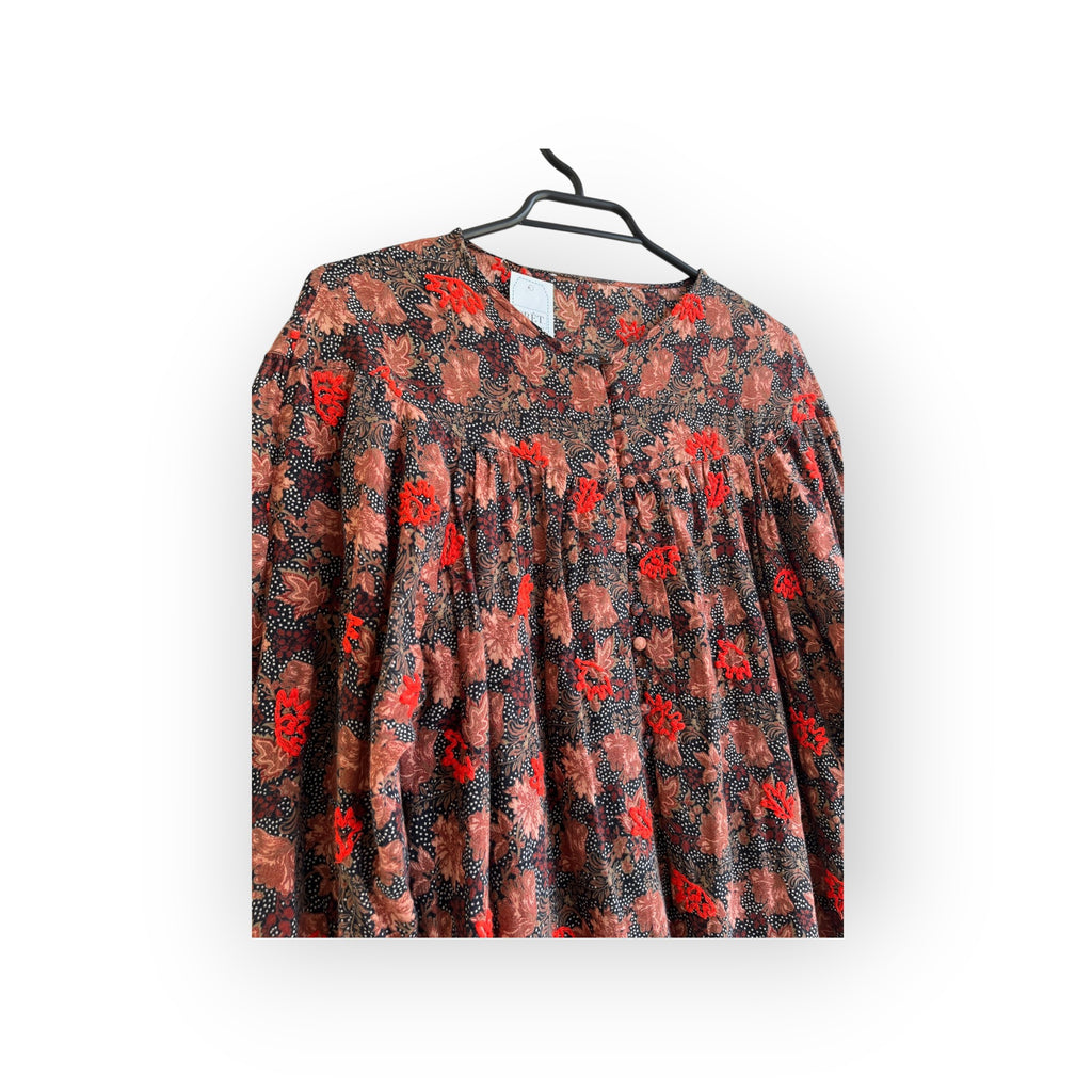 VESTIDO FLORES BORDADO