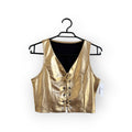 POLERA DORADA CROP