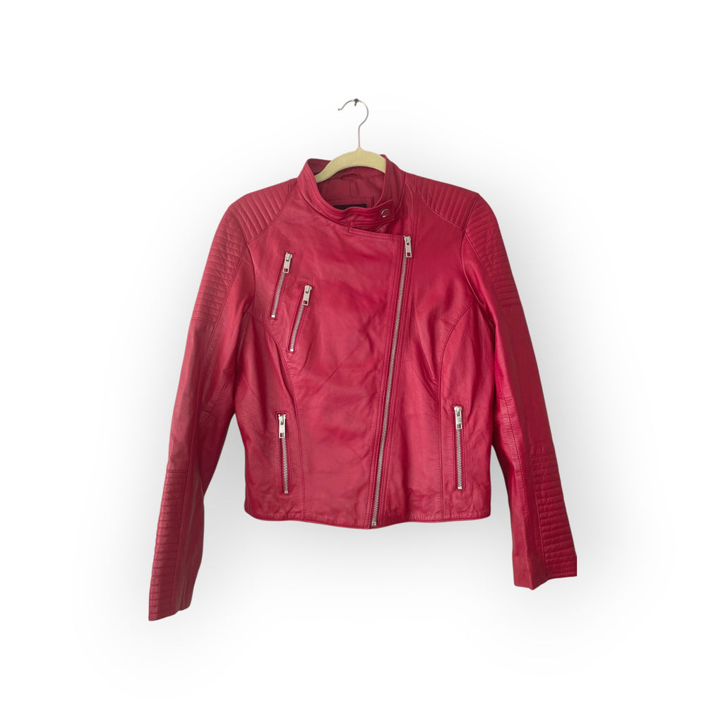 CHAQUETA PRUNE (CUERO)